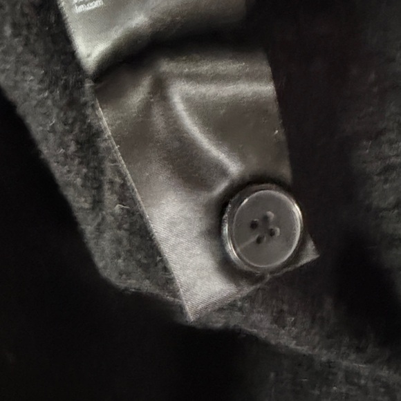 H&M Divided Men’s Black Embroidered Letterman-Style Cardigan Sweater, Size Small - Picture 7 of 7